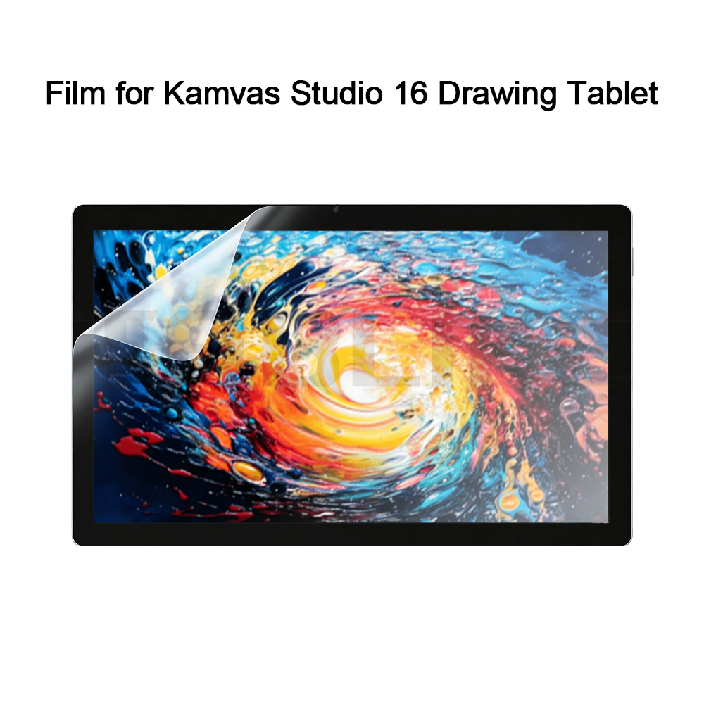 Smart Pen Digital - ฟิล์มป้องกันสำหรับแท็บเล็ตกราฟิก HUION kamvas Studio 16, เหมือนวาดบนกระดาษสำหรับแท็บเล็ตปากกาวาดดิจิตอล