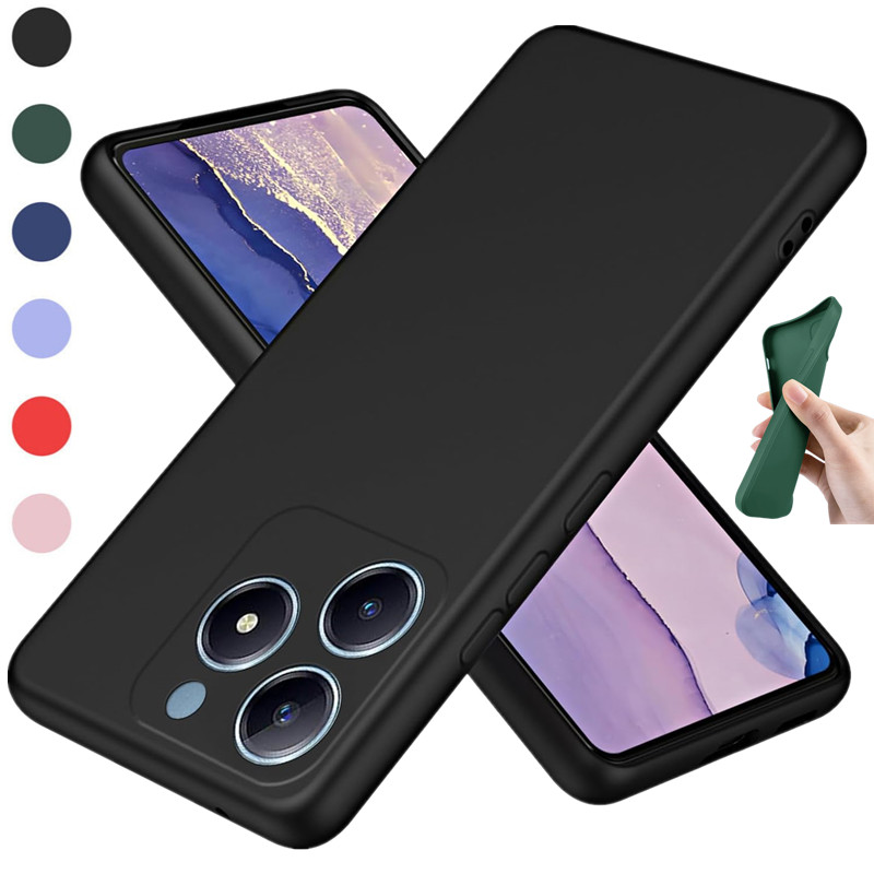 Realme Note 50 - ซิลิโคนเหลวแบบยืดหยุ่นสําหรับRealme C61 C63 C65 C67 4G