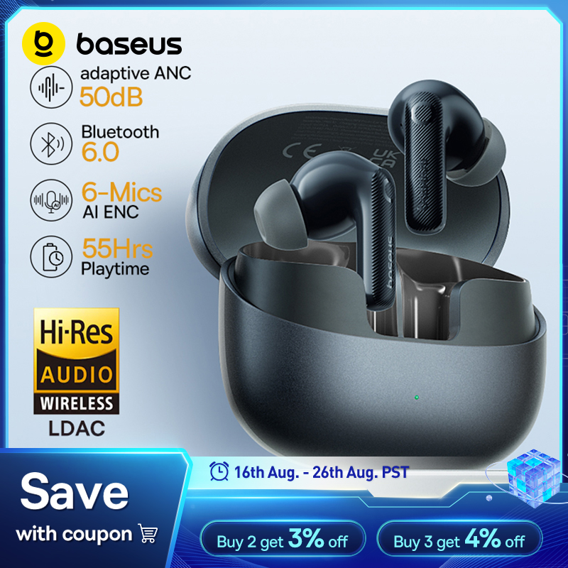Earbuds Anc Wireless - เบสอัส อีพี 10 โปร เอเอ็นซีหูฟังไร้สายบลูทูธ 6.0