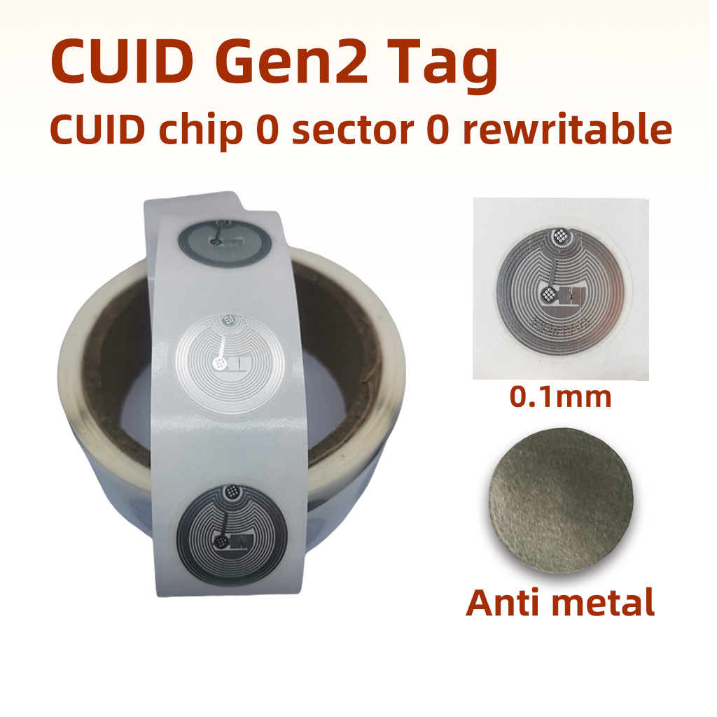 Nfc Tag Programmable - สติกเกอร์ Wet Inlay 13.56mhz CUID เปลี่ยนได้
