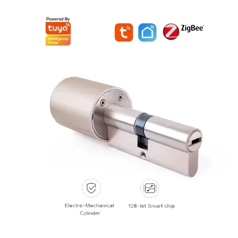 Unique Electronics Gadgets - Tuya สมาร์ทล็อคกุญแจอิเล็กทรอนิกส์ไร้สาย WIFI Zigbee Lock Core