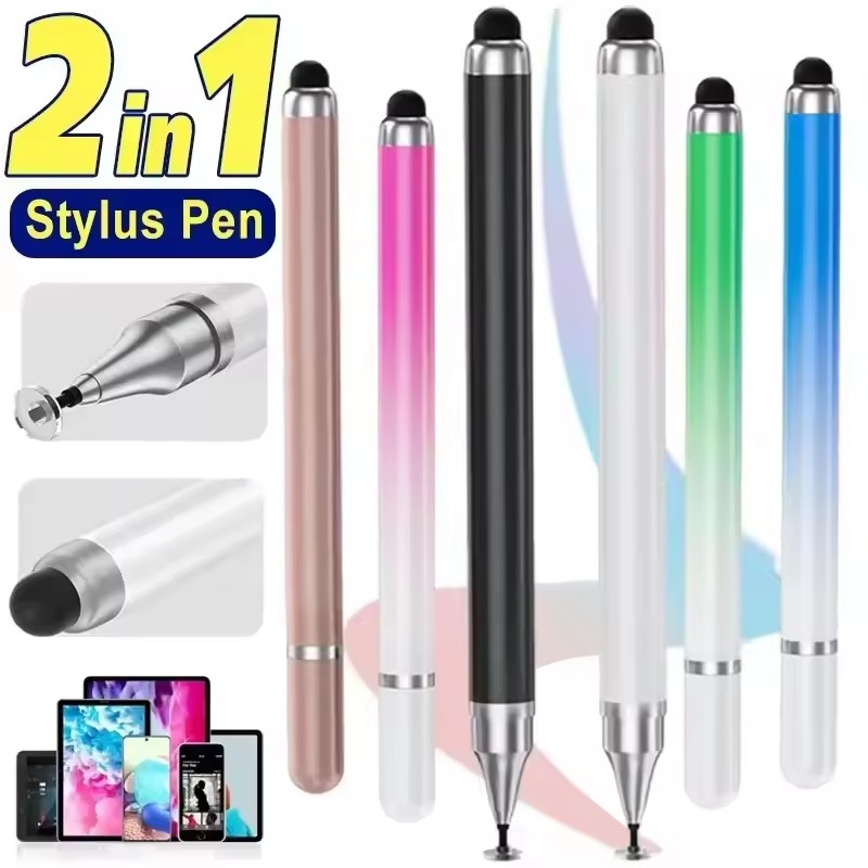 Smart Pen Digital - ปากกาสไตลัสอเนกประสงค์ 2 in 1 สำหรับแท็บเล็ต โทรศัพท์มือถือ