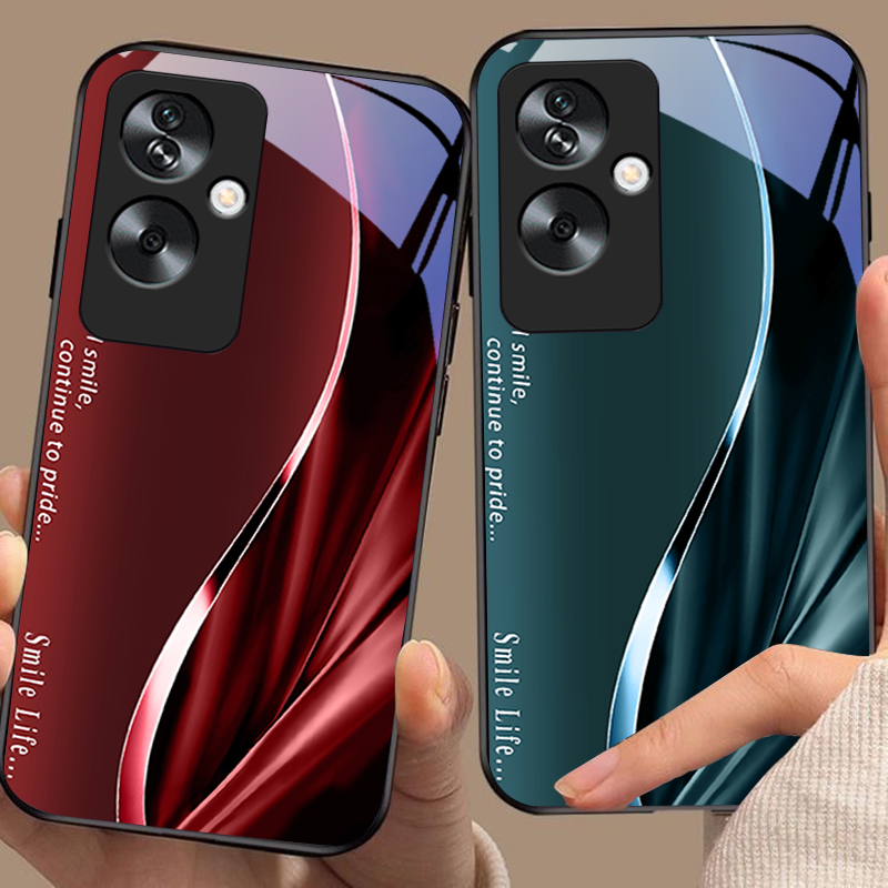 ใหม่นุ่มสีน้ําตาลสีแดงสําหรับO - Realme Note 50 บทวิจารณ์และราคา