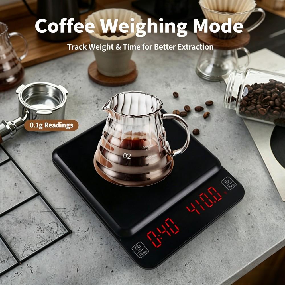 เครื่องชั่งกาแฟดิจิตอลความแม่น - Electronics & Gadgets Beginning With D บทวิจารณ์และราคา