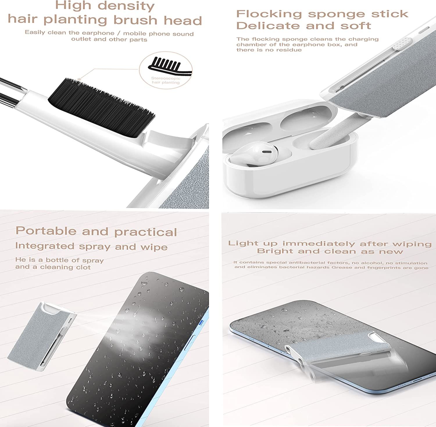 5 in 1 หูฟังชุดแปรงทําความสะอา - Smart Pen Digital บทวิจารณ์และราคา