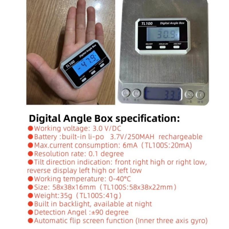 เครื่องวัดมุมในแนวนอนเครื่องวั - Electronics Stuff บทวิจารณ์และราคา