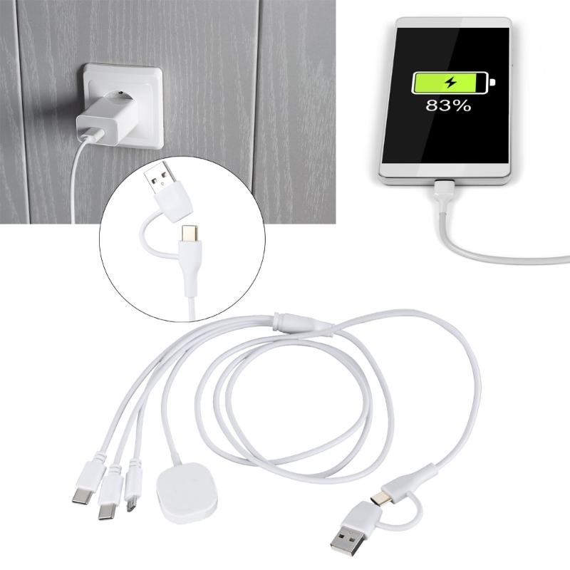 สายชาร์จหลายสาย USB C 4 in 1 ป - Electronics And Gadgets C บทวิจารณ์และราคา