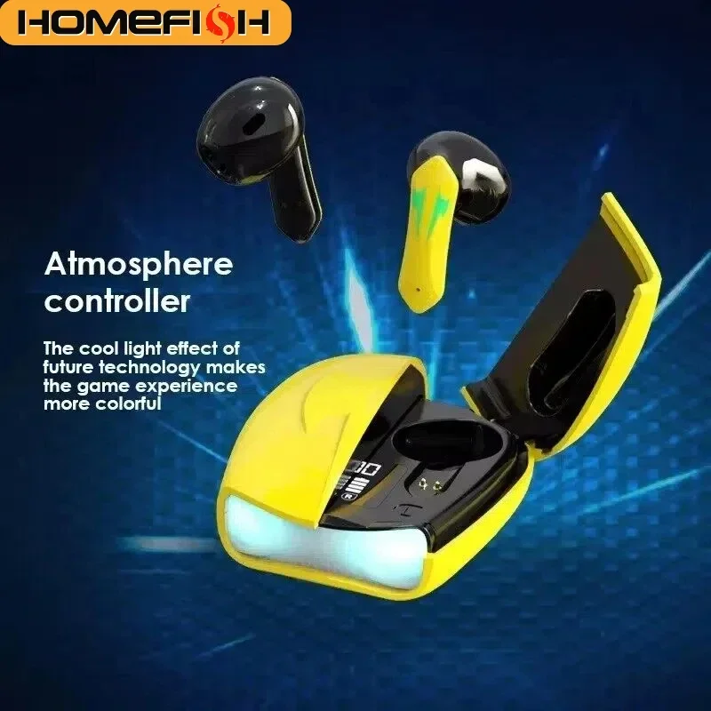 HOMEFISH หูฟังไร้สาย BT 5.2 คว - Earbuds Anc Wireless บทวิจารณ์และราคา