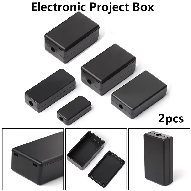 กล่องพลาสติกกันน้ำสีดำ 2 ชิ้น  - Unique Electronics Gadgets บทวิจารณ์และราคา