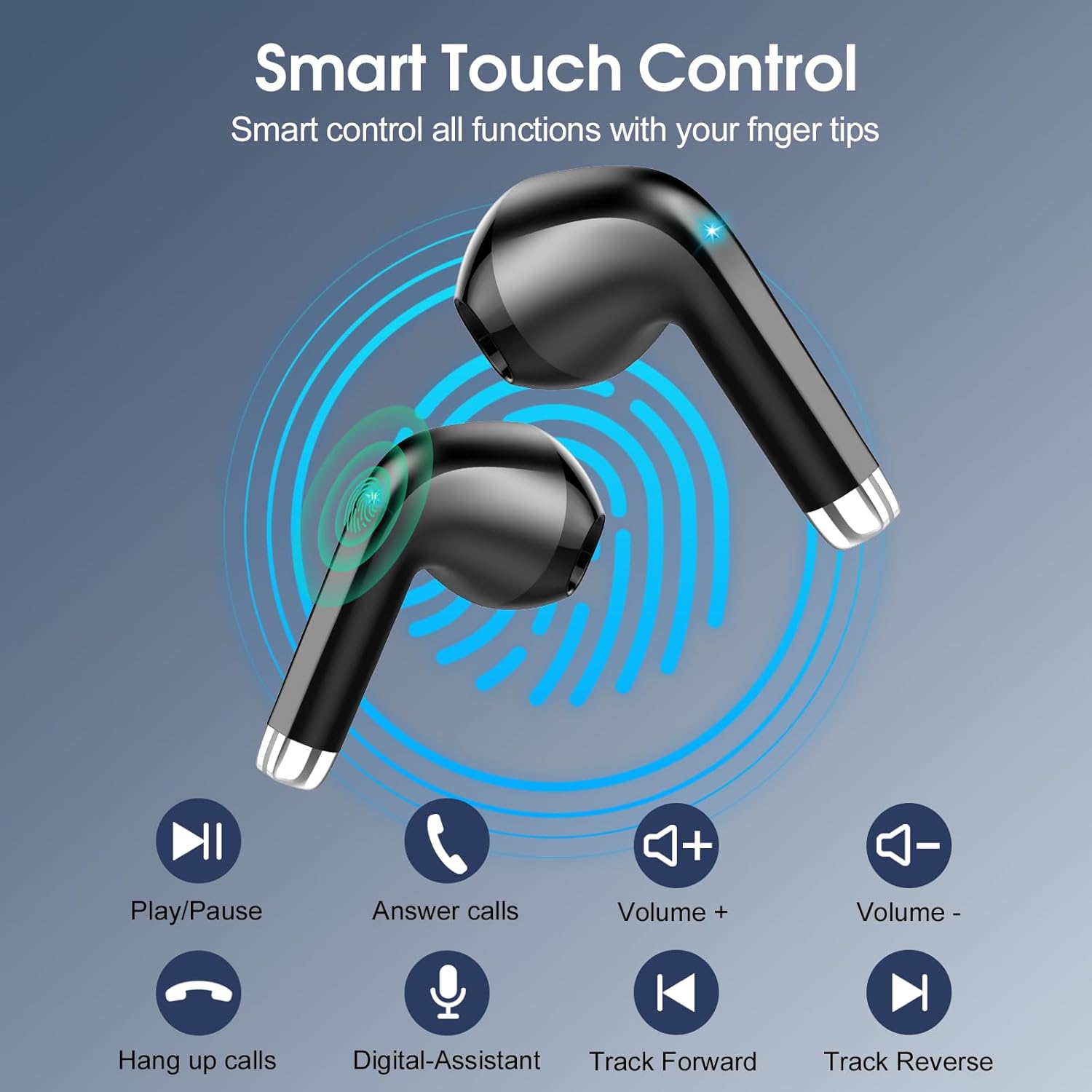 T6 หูฟังไร้สายบลูทูธ 5.3 ANC ห - Earbuds Anc Wireless บทวิจารณ์และราคา