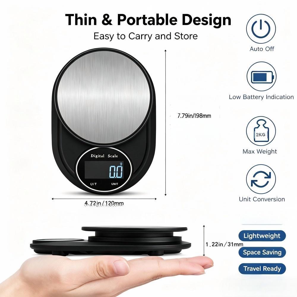 เครื่องชั่งดิจิตอลขนาดเล็กแบบพ - Electronics & Gadgets Beginning With D บทวิจารณ์และราคา