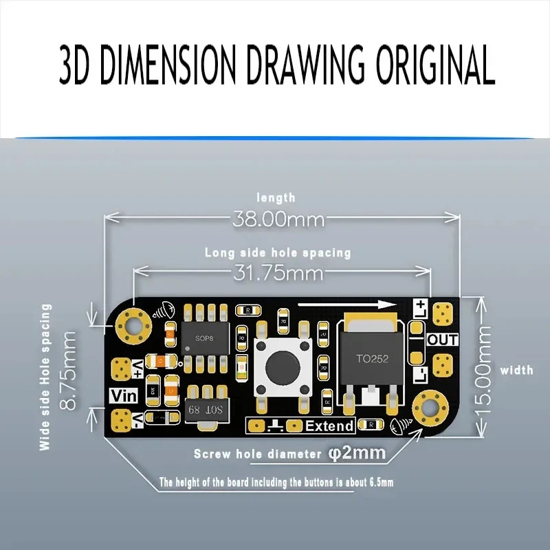 โมดูลปุ่มควบคุมการหรี่แสงแบบไม - Electronics & Gadgets Beginning With D บทวิจารณ์และราคา
