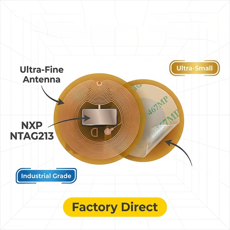 แท็ก NFC BAAE เส้นผ่านศูนย์กลา - Nfc Tag Programmable บทวิจารณ์และราคา